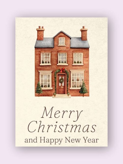 Christmas and holiday card