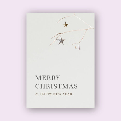 Premium New Year card