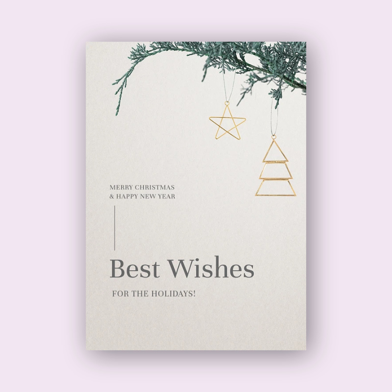 Christmas Cards_133 Personalized New Year card