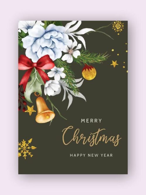 Golden Season Greeting Card