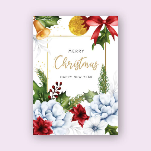 Luxury Festive Greeting Card