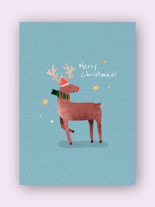 Charming Festive Greeting Card