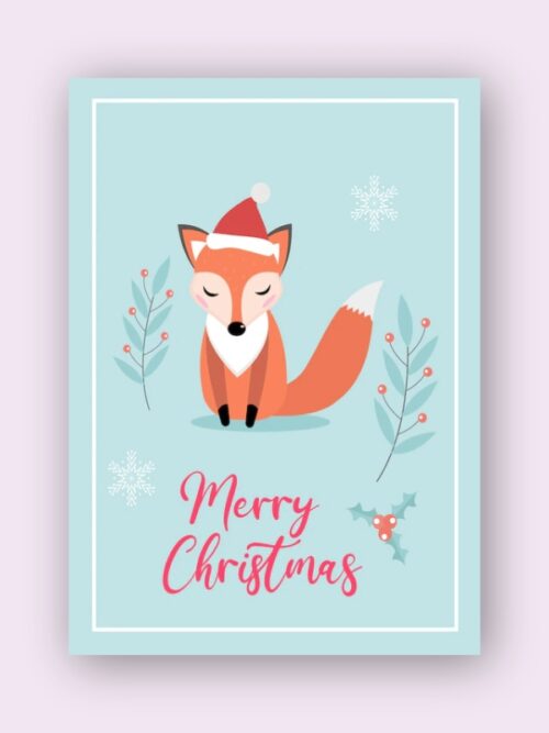 Premium Holiday Greeting Card