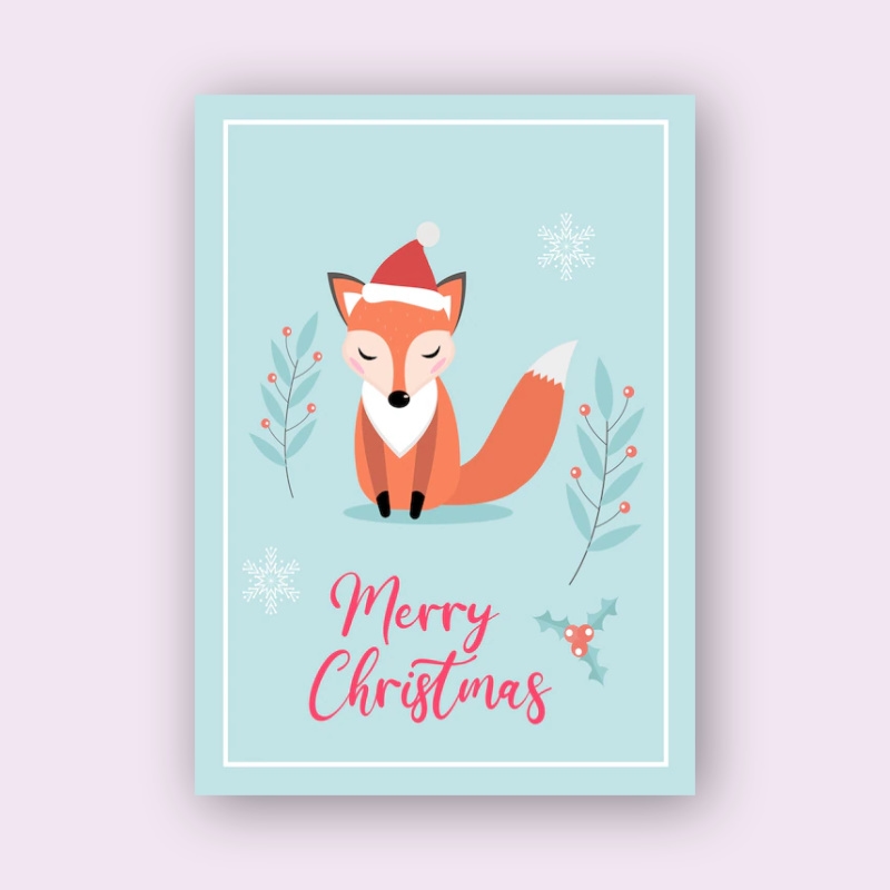 Premium Holiday Greeting Card