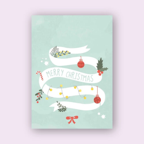 Elegant Holiday Greeting Card