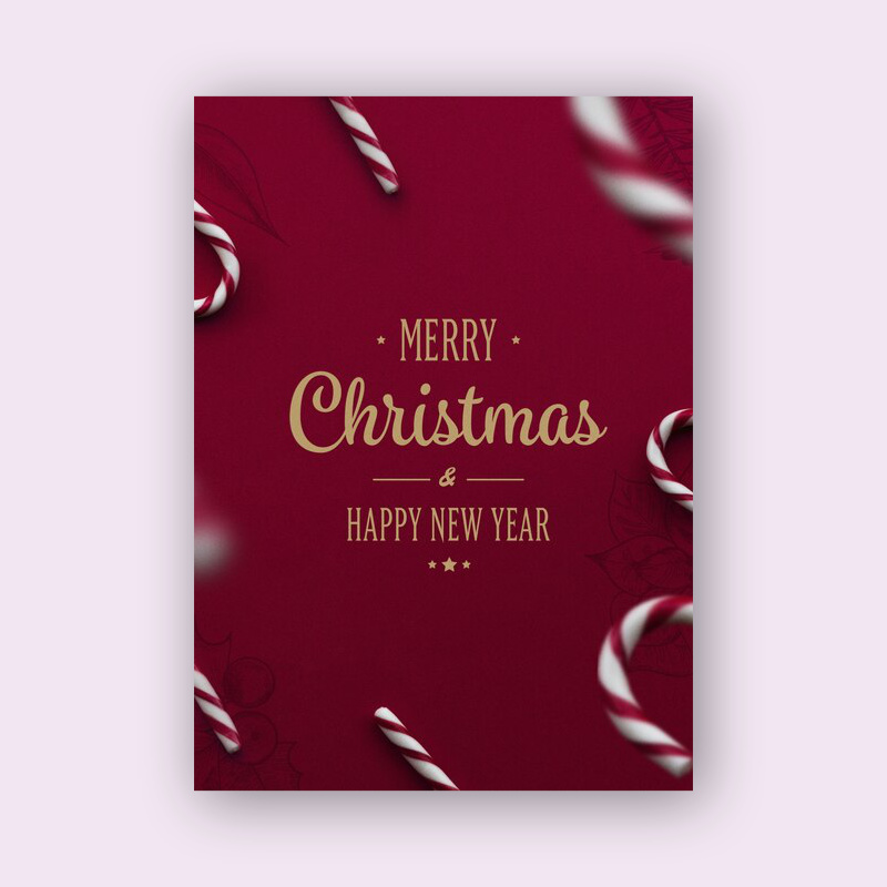 Festive greeting cards
