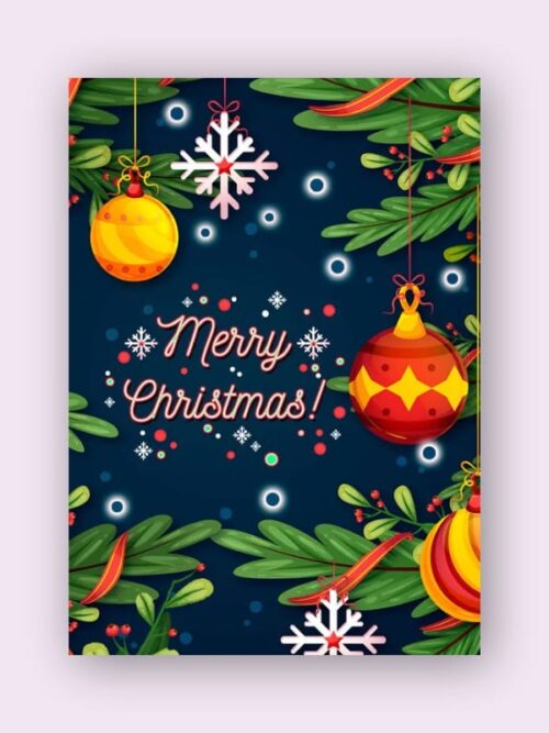 Premium Seasonal Greeting Card