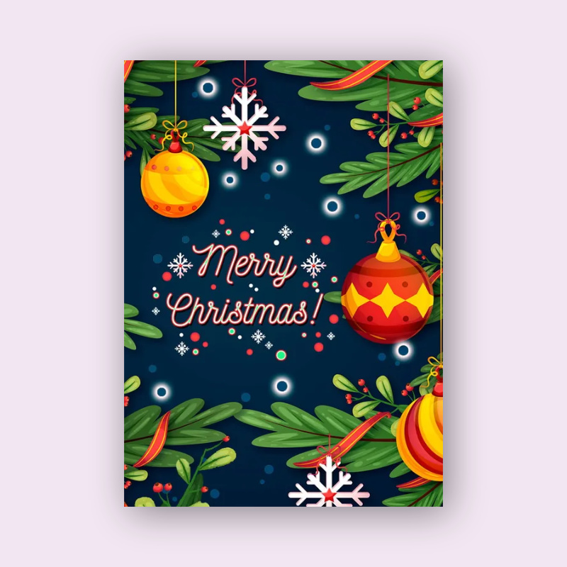 Premium Seasonal Greeting Card