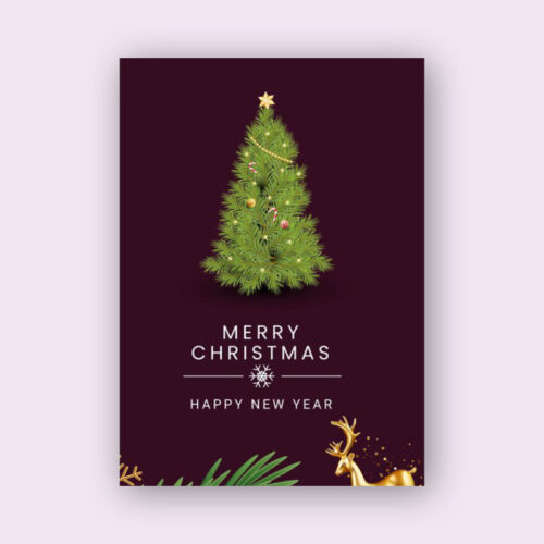 Elegant Xmas Card