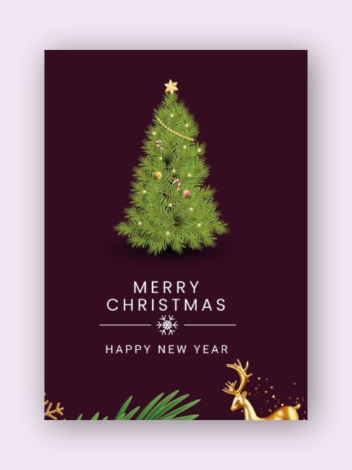 Elegant Xmas Card