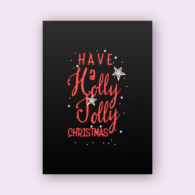 Premium Holiday Card