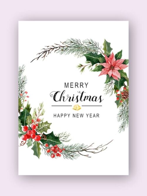 Festive Xmas Card