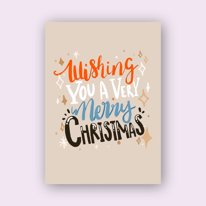 Christmas Card for Family