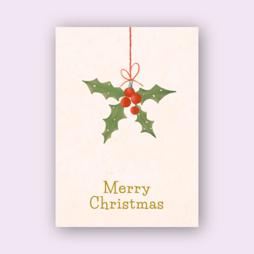 Premium New Year Greeting Card