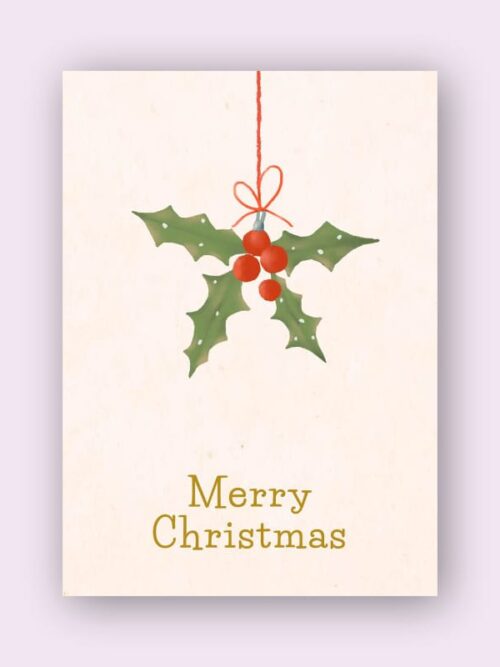 Premium New Year Greeting Card