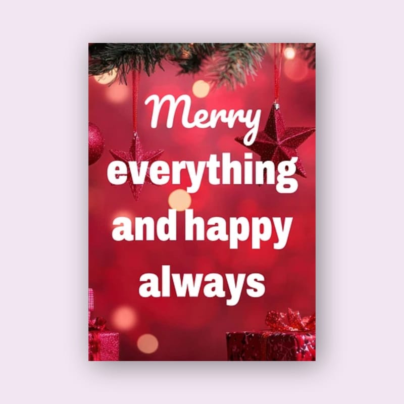 Christmas card