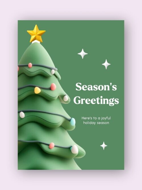 New Year card