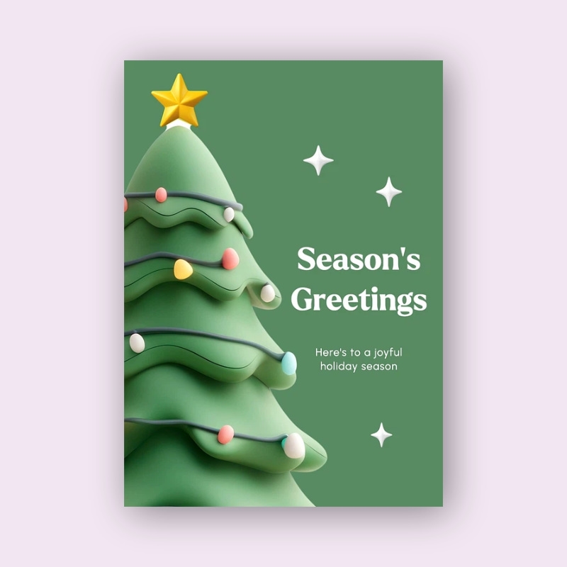 New Year card